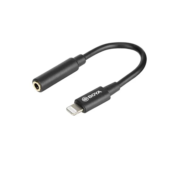 کابل Lightning به جک 3.5 میلی متری بویا مدل BY-K3