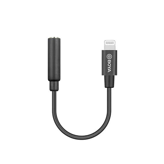 کابل Lightning به جک 3.5 میلی متری بویا مدل BY-K3