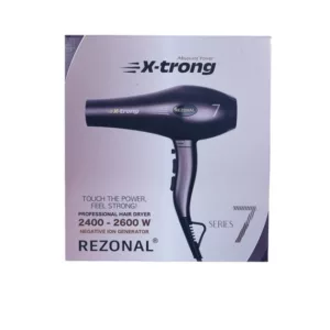سشوار حرفه ای 2600 وات رزونال سری 7 مدل X-Trong