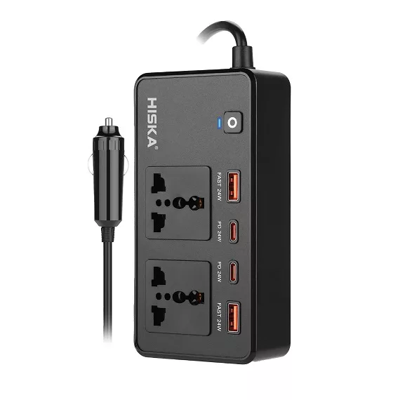 اینورتر و چند راهی خودرو هیسکا مدل CH-5519
