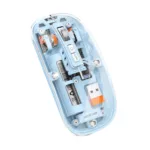 GNTRAMOUS2BL Green Lion Transparent Mouse 2 1600DPI Blue