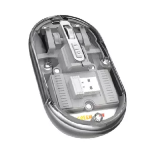 موس وایرلس گرین لاین مدل Transparent Mouse Lite