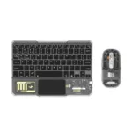 ماوس و کیبورد بی سیم گرین لاین مدل Transparent Duo