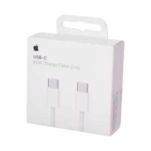 کابل 60 وات USB-C به USB-C اپل طول 1 متر (اورجینال)