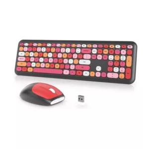 کیبورد و ماوس بی سیم مافی مدل 666