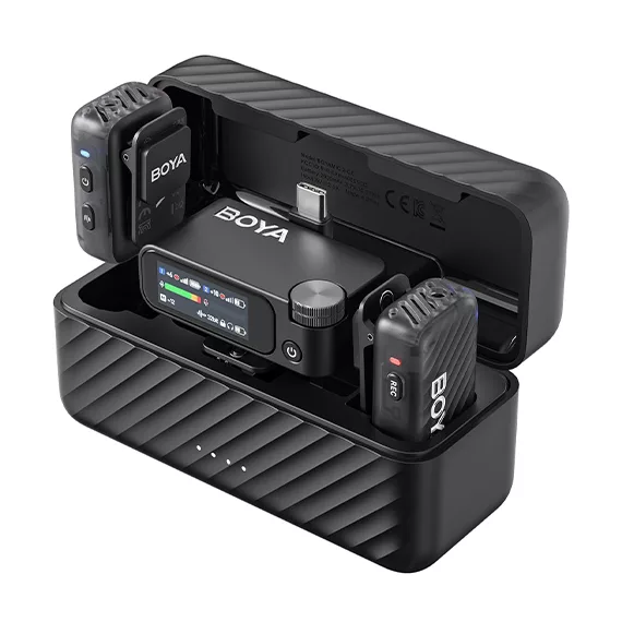 میکروفون یقه ای بی سیم بویا مدل BOYAMIC2-01