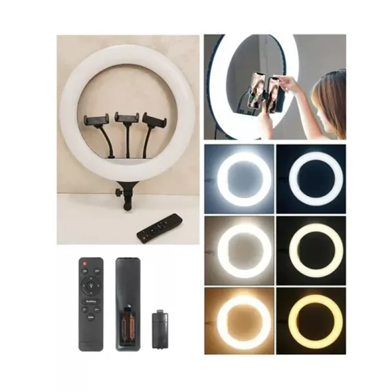 رینگ لایت 70 وات 18 اینچ زئوس مدل YQ-460B