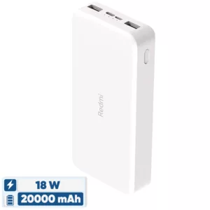 پاوربانک 18 وات شیائومی مدل Redmi PB200LZM ظرفیت 20000 میلی آمپر