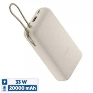 پاوربانک 33 وات شیائومی مدل PB2030MI ظرفیت 20000 میلی آمپر
