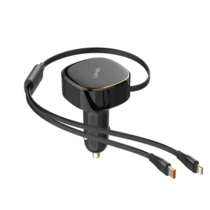 شارژر فندکی 30 وات الدینیو مدل c107