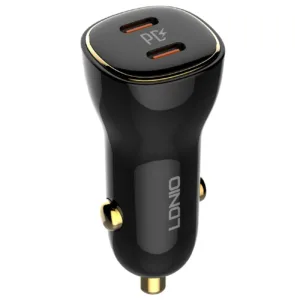 شارژر فندکی 60 وات الدینیو مدل C104