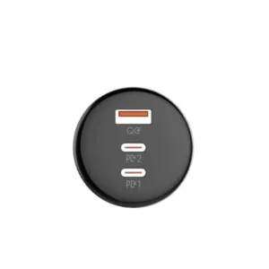 شارژر فندکی 160 وات الدینیو مدل ‌C102 به همراه کابل usb-C